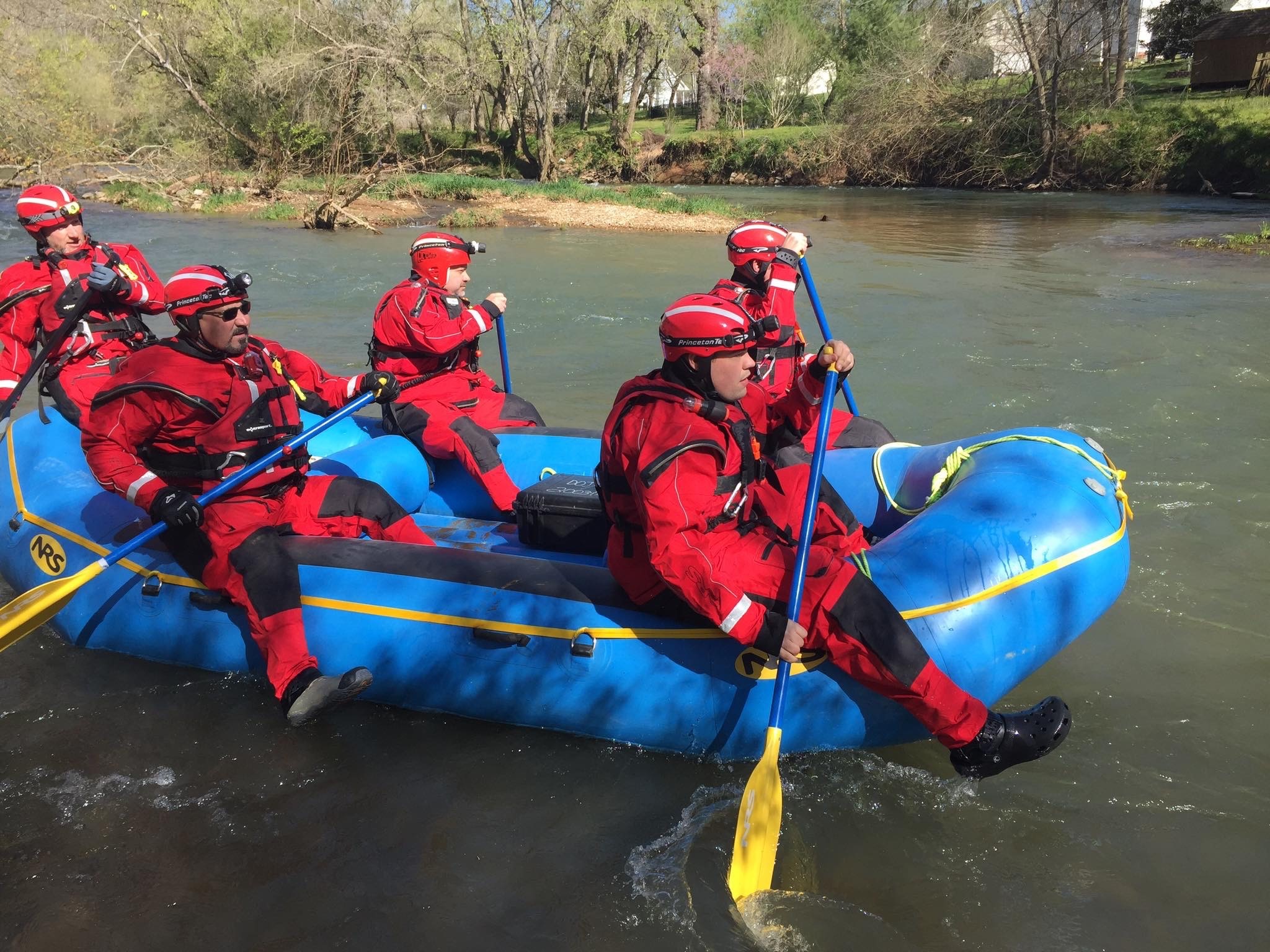 Emergency Response Team in action